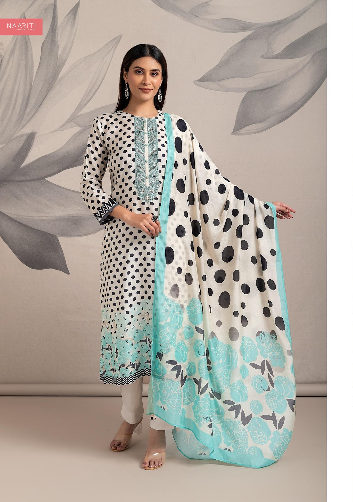 Aboli-1829 Naariti Muslin Pant Style Suits Wholesale Rate