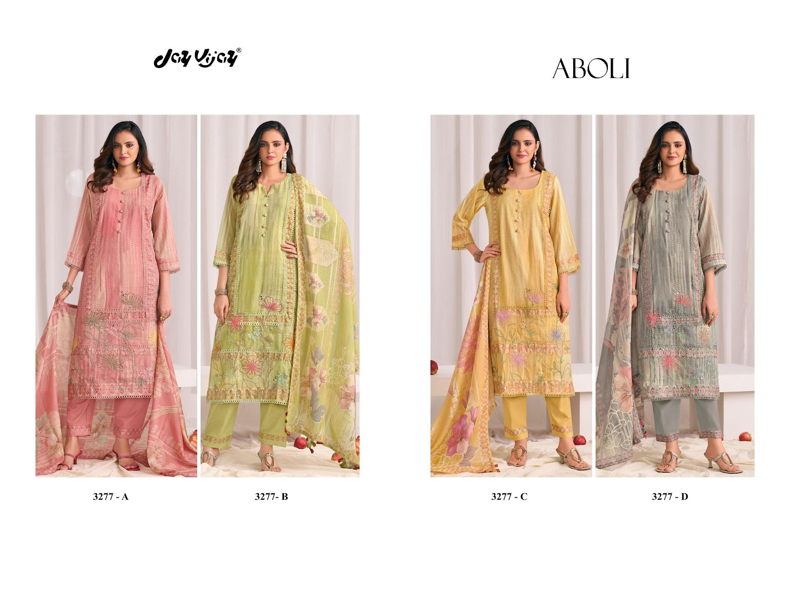 Aboli Jay Vijay Mal Cotton Pant Style Suits Exporter