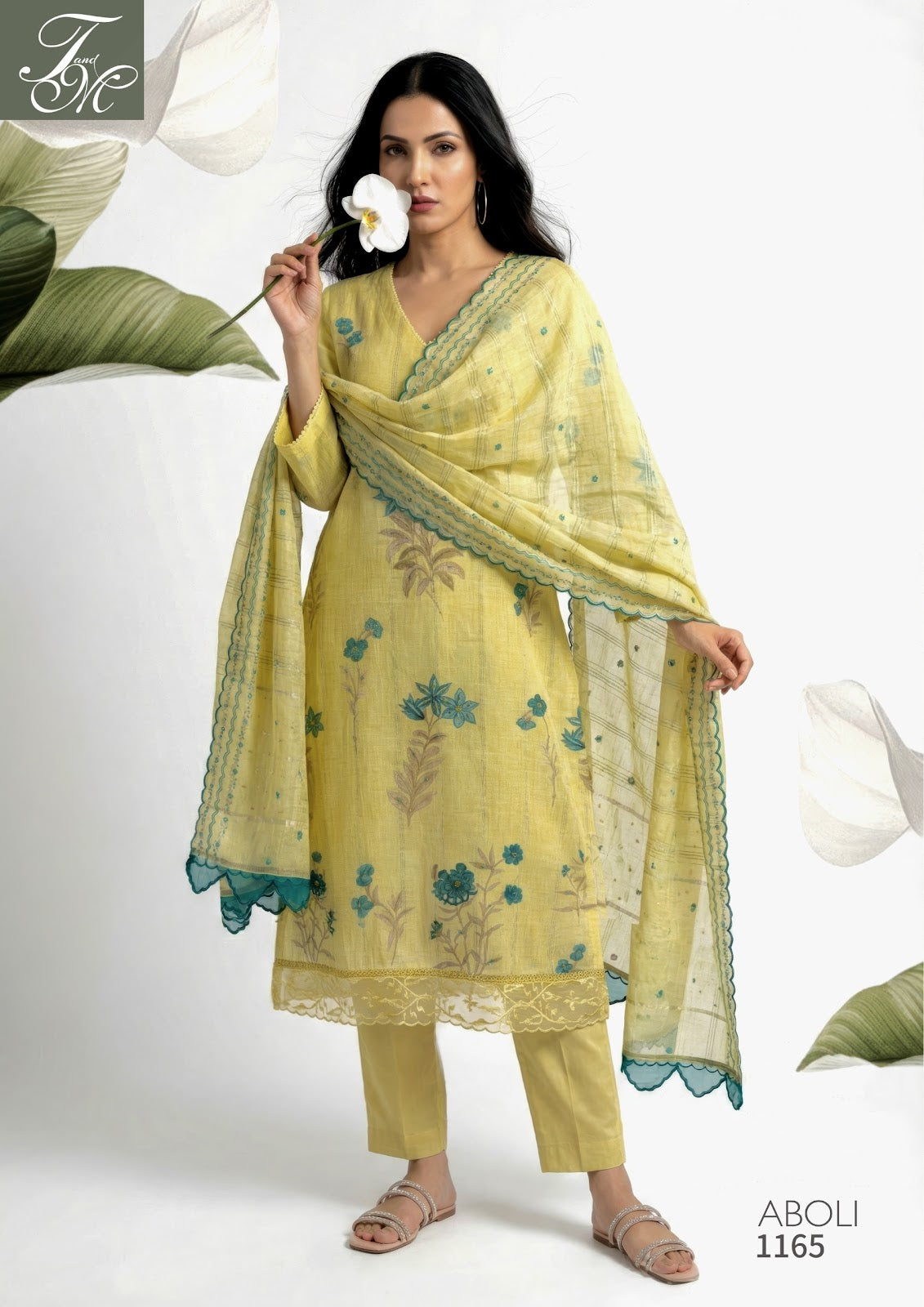 Aboli Tm Linen Pant Style Suits Exporter Gujarat
