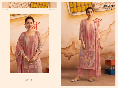 Aboli Vol 2 Jay Vijay Mal Cotton Pant Style Suits Wholesale Rate