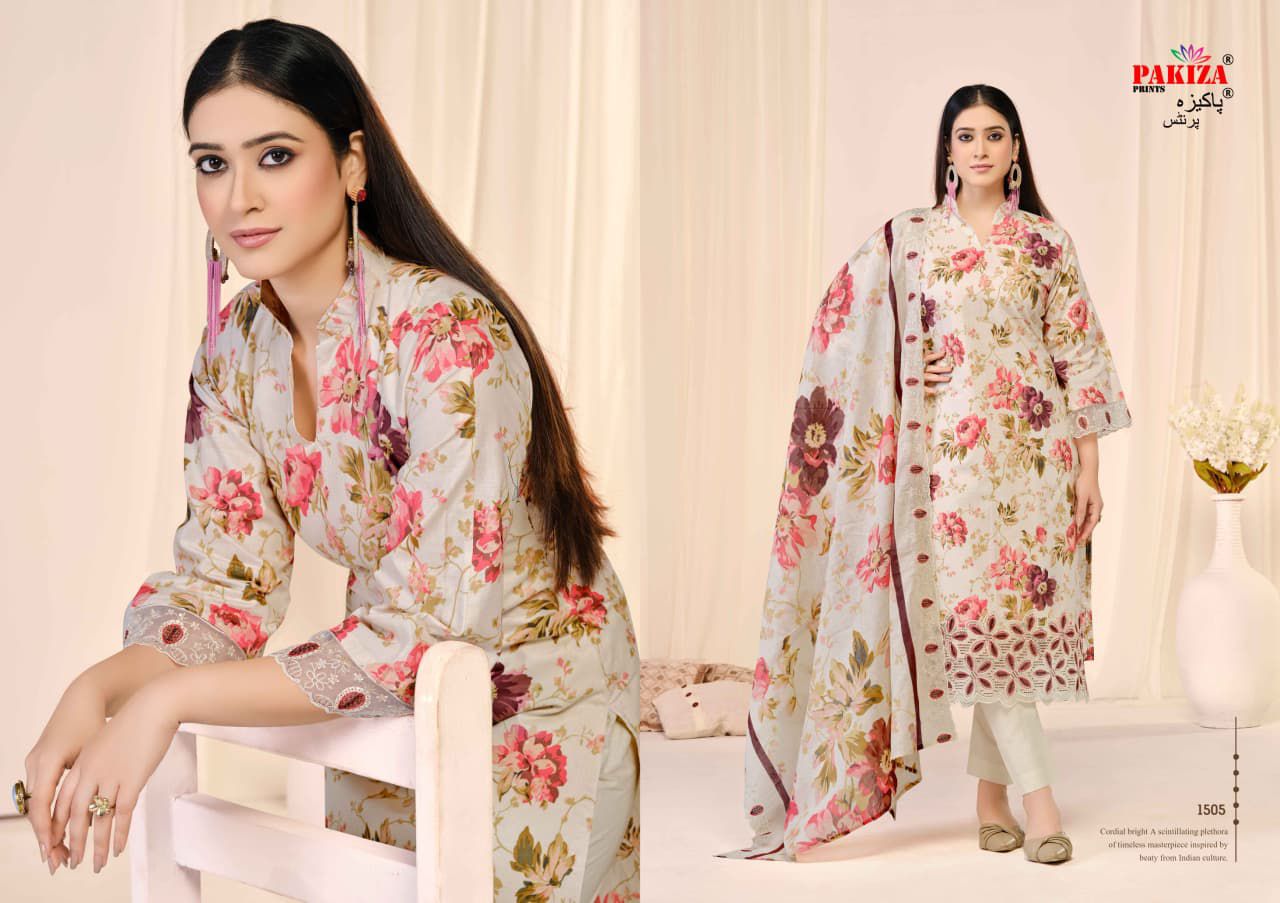 Abu Rehan Vol 15 Pakiza Prints Cotton Karachi Salwar Suits Wholesale Price