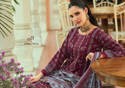 Abu Saeed Amrutvela Cotton Karachi Salwar Suits Exporter Gujarat