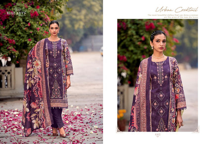 Abu Saeed Riaz Art Cotton Cambric Karachi Salwar Suits Supplier