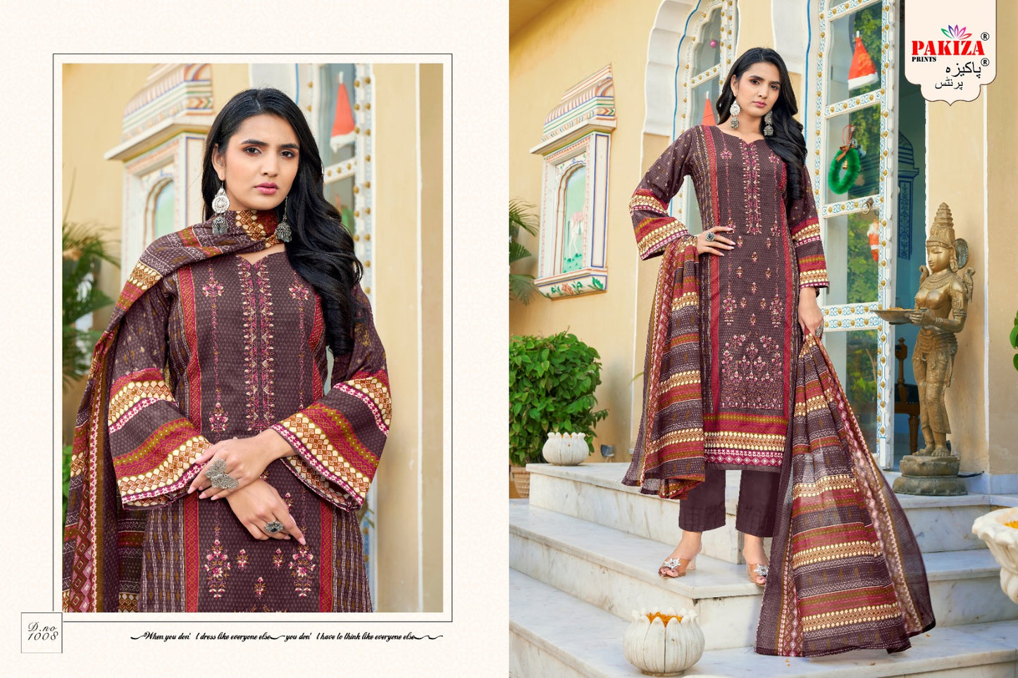Abu Saeed Vol 10 Pakiza Prints Lawn Cotton Karachi Salwar Suits Exporter Ahmedabad