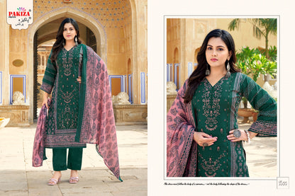 Abu Saeed Vol 10 Pakiza Prints Lawn Cotton Karachi Salwar Suits Exporter Ahmedabad