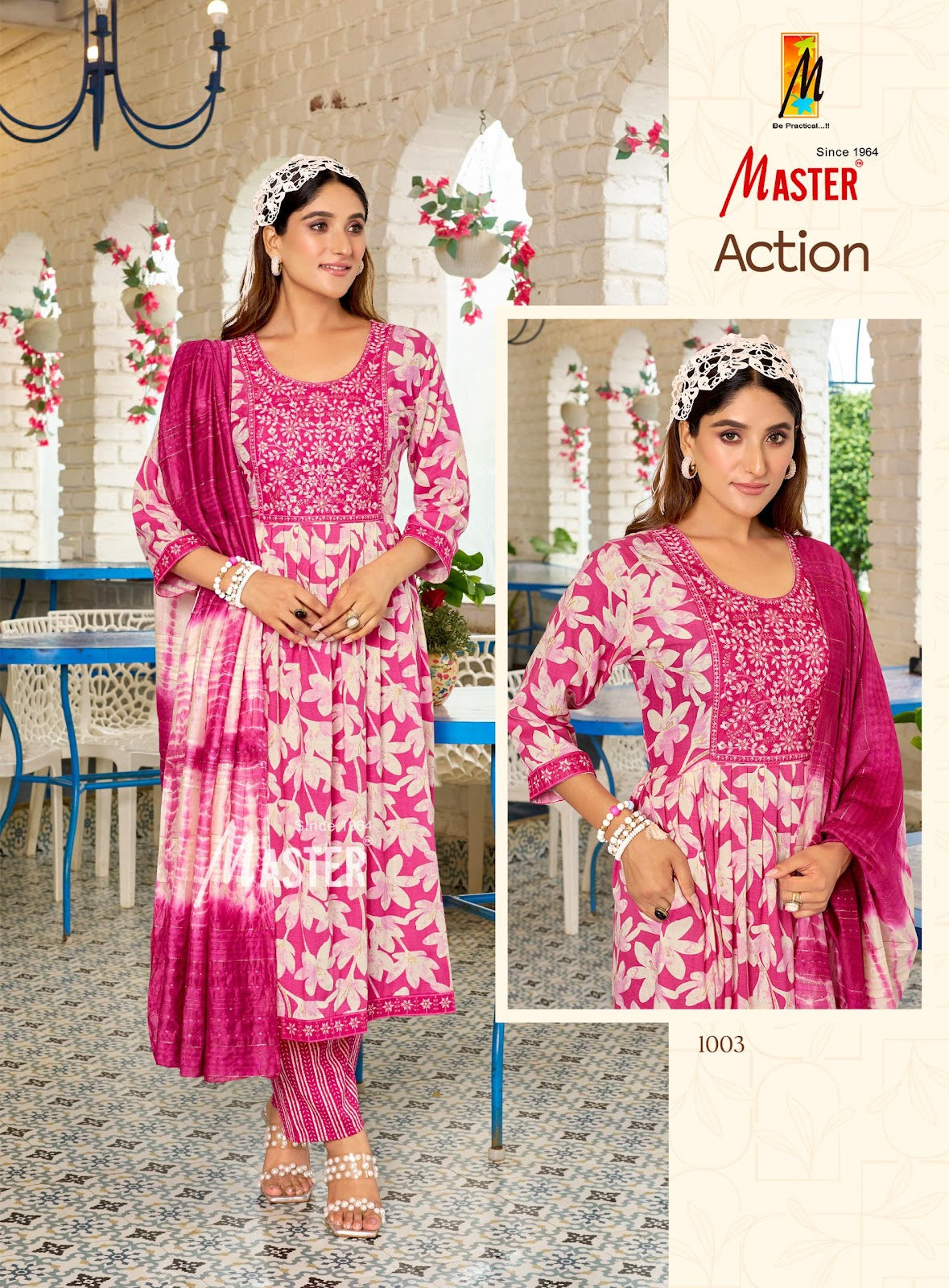Action Master Capsule Readymade Anarkali Suits Wholesaler