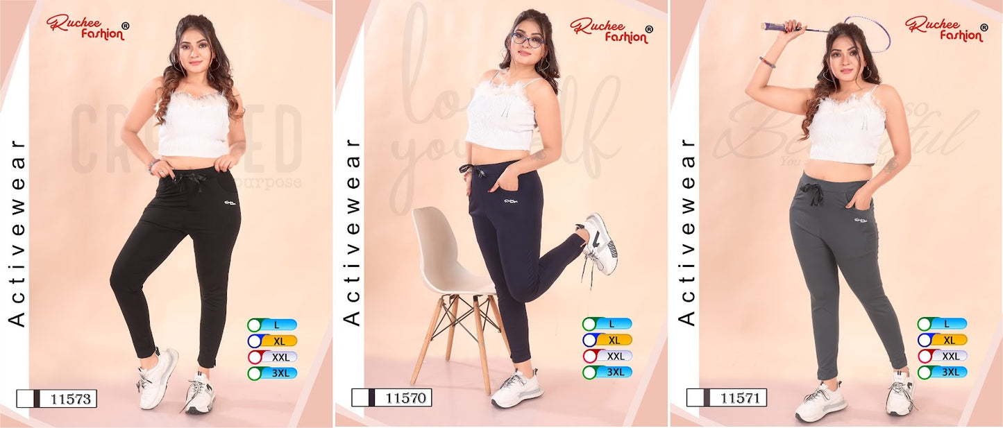 Active Wear Ruchee Fashion Women Track Pants Supplier