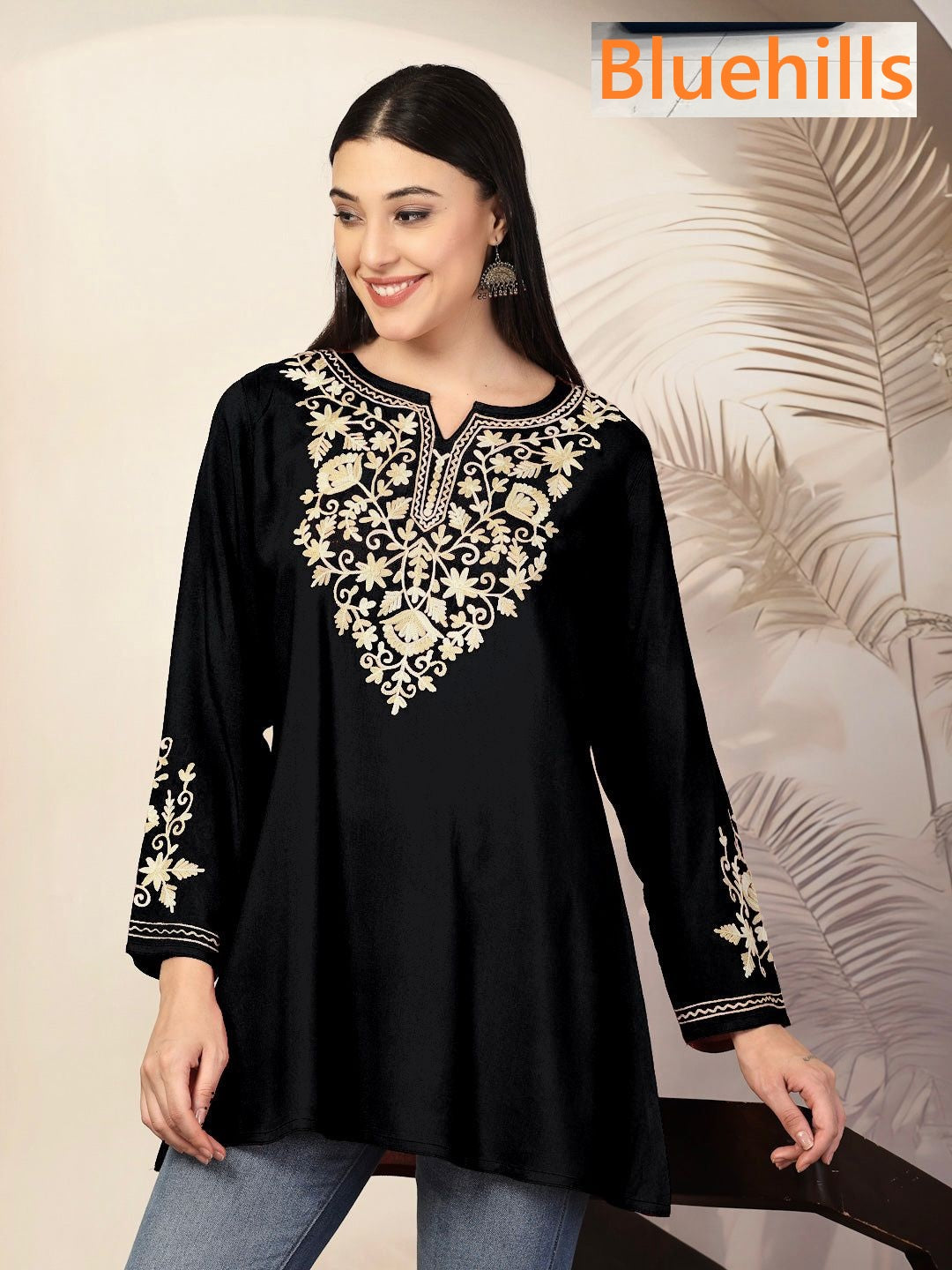Adaa 1506 Bluehills Rayon Short Kurtis Wholesale