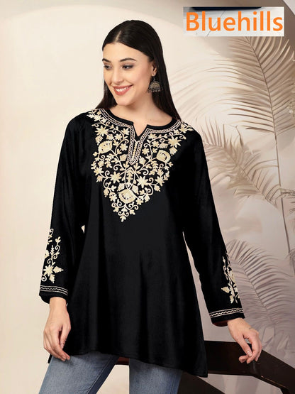 Adaa 1506 Bluehills Rayon Short Kurtis Wholesale