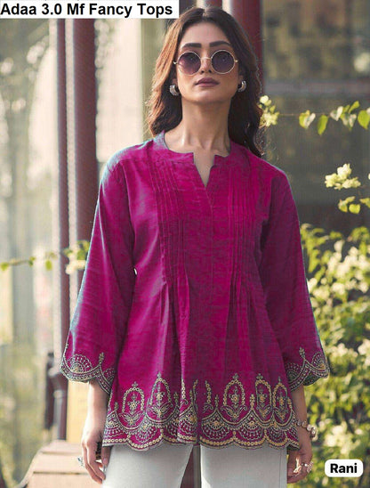 Adaa 3.0 Mf Rayon Fancy Tops Wholesale