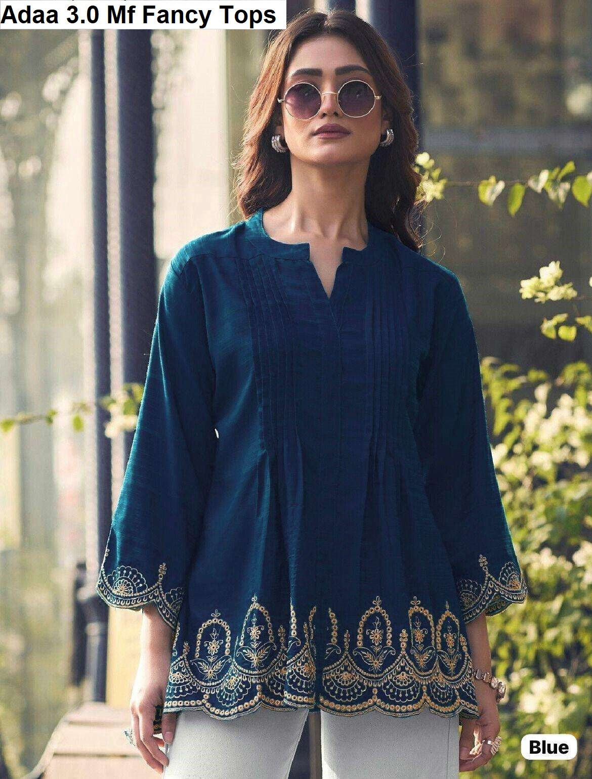 Adaa 3.0 Mf Rayon Fancy Tops Wholesale