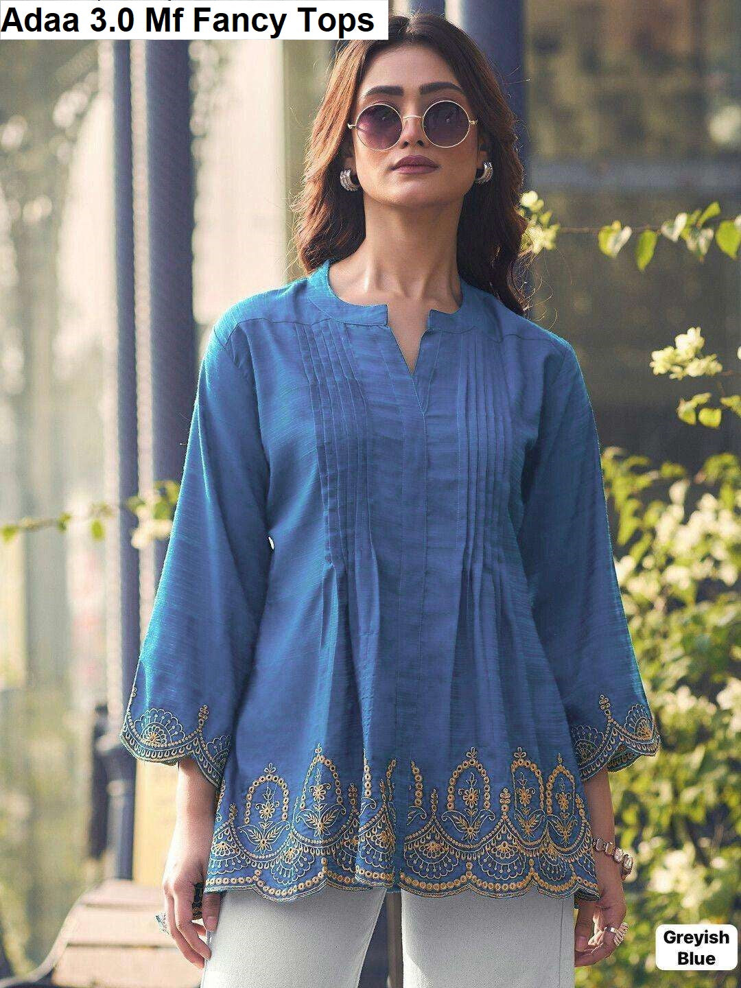 Adaa 3.0 Mf Rayon Fancy Tops Wholesale