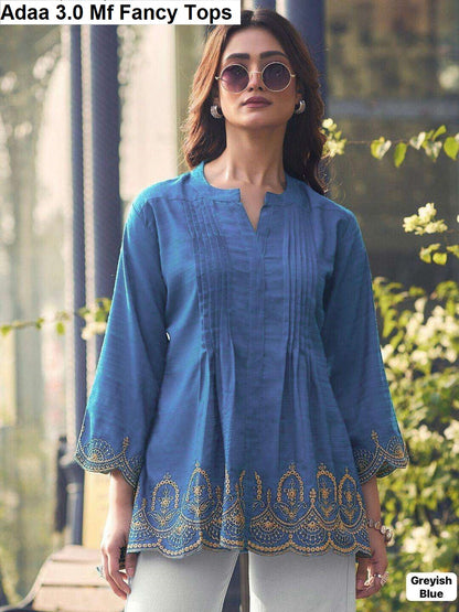 Adaa 3.0 Mf Rayon Fancy Tops Wholesale