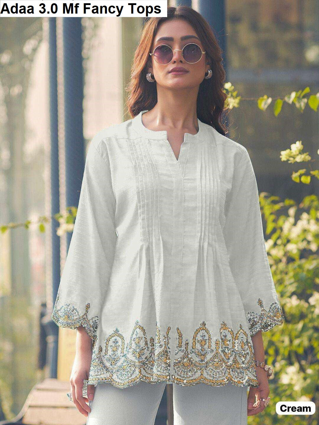 Adaa 3.0 Mf Rayon Fancy Tops Wholesale