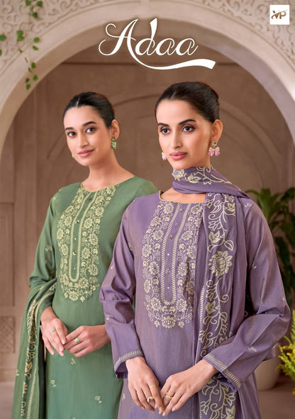 Adaa Vp Brand Muslin Pant Style Suits Wholesale Price