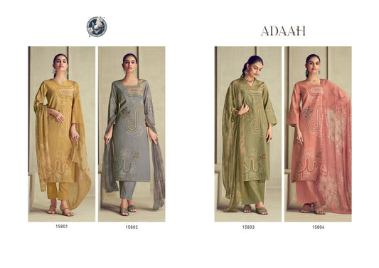 Adaah Vivek Cotton Pant Style Suits