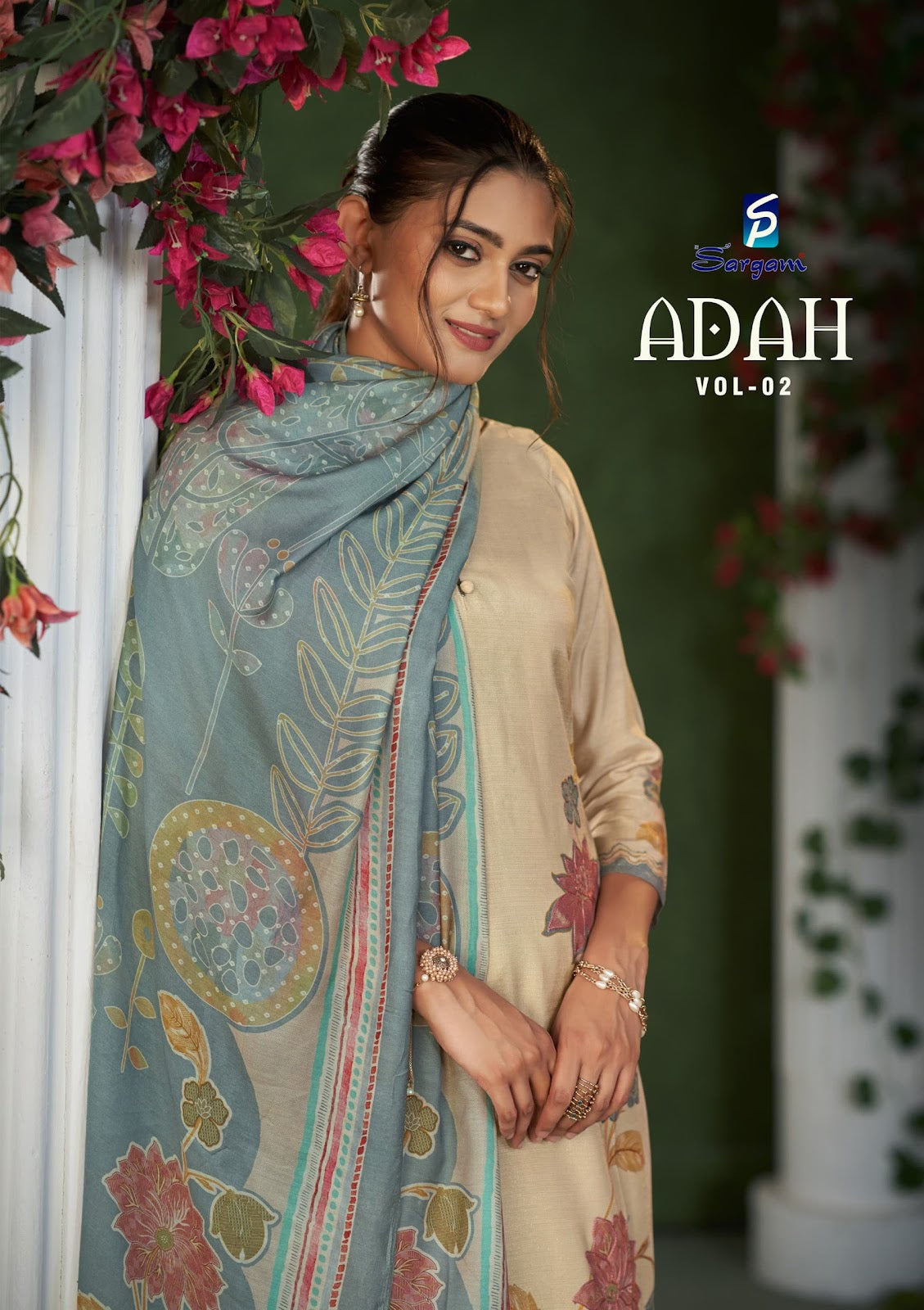 Adah Vol 2 Sargam Prints Pure Muslin Pant Style Suits Wholesale Price