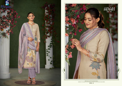 Adah Vol 2 Sargam Prints Pure Muslin Pant Style Suits Wholesale Price