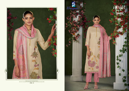 Adah Vol 2 Sargam Prints Pure Muslin Pant Style Suits Wholesale Price