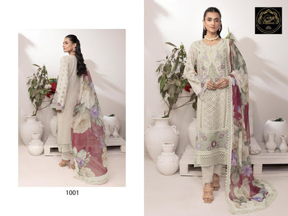 Adans Libas Firdous Art Cotton Pakistani Salwar Suits Supplier