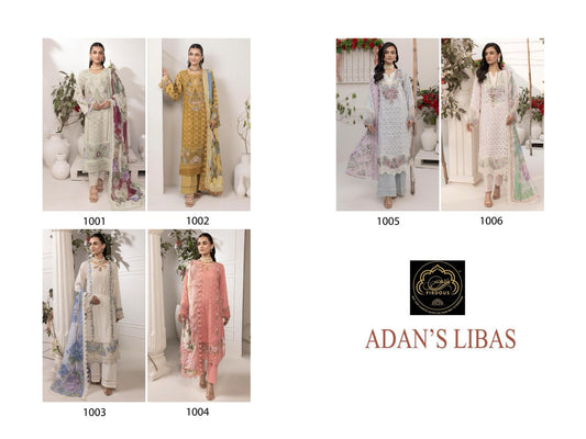 Adans Libas Firdous Art Cotton Pakistani Salwar Suits Supplier