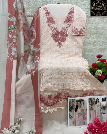 Adans Libas Firdous Art Cotton Pakistani Salwar Suits Supplier