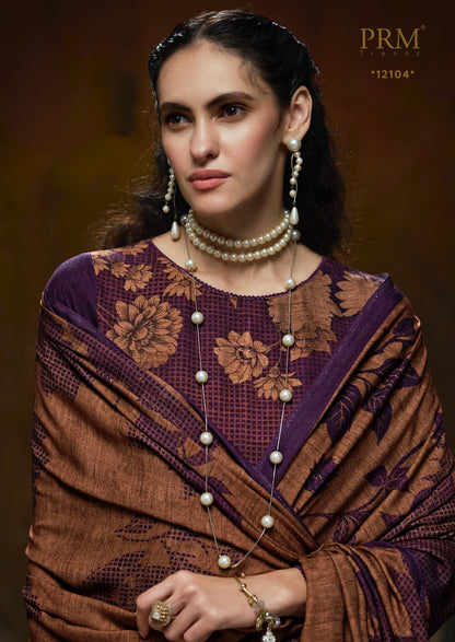 Adda Prm Trendz Viscose Pashmina Suits Wholesaler