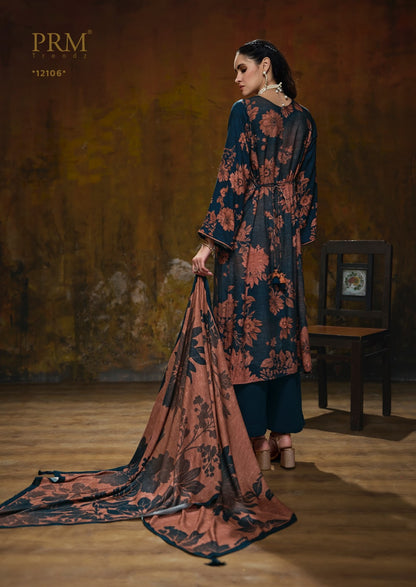 Adda Prm Trendz Viscose Pashmina Suits Wholesaler