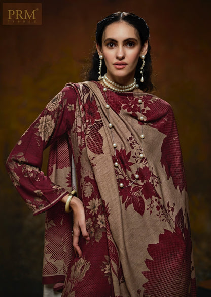 Adda Prm Trendz Viscose Pashmina Suits Wholesaler