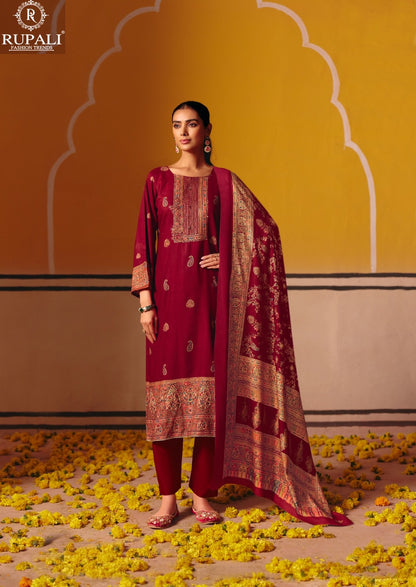 Adeena Rupali Pashmina Suits Supplier