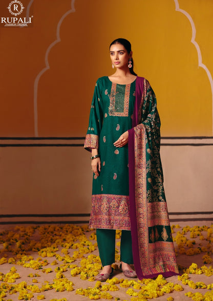 Adeena Rupali Pashmina Suits Supplier