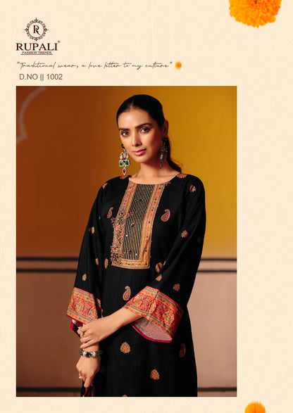 Adeena Rupali Pashmina Suits Supplier