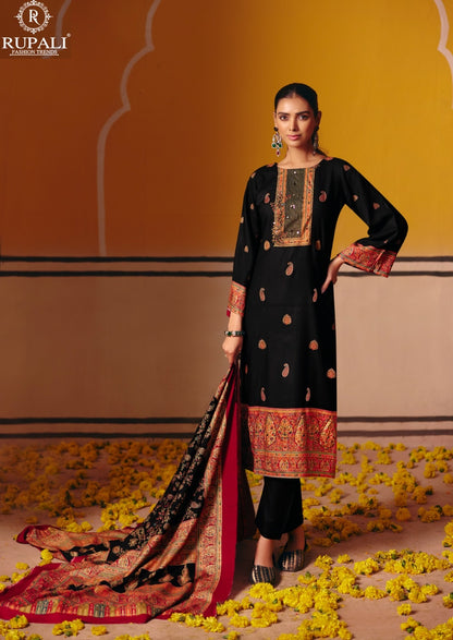 Adeena Rupali Pashmina Suits Supplier