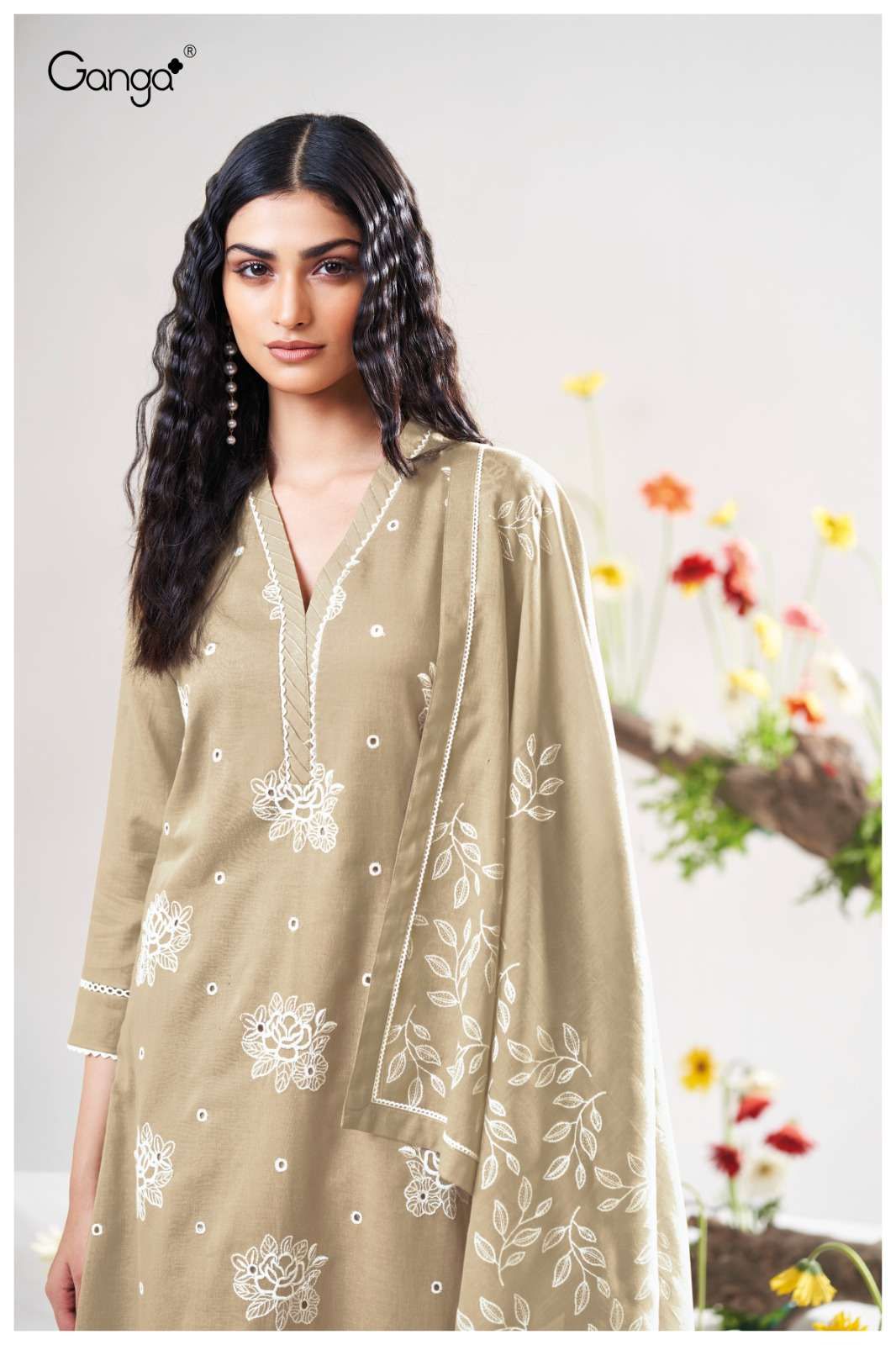 Adela 3413 Ganga Premium Plazzo Style Suits Wholesale