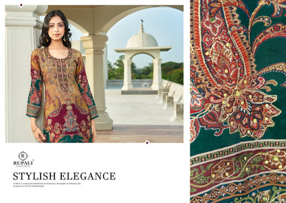 Adhitri Rupali Pure Viscose Pant Style Suits Wholesaler