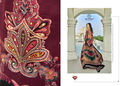 Adhitri Rupali Pure Viscose Pant Style Suits Wholesaler