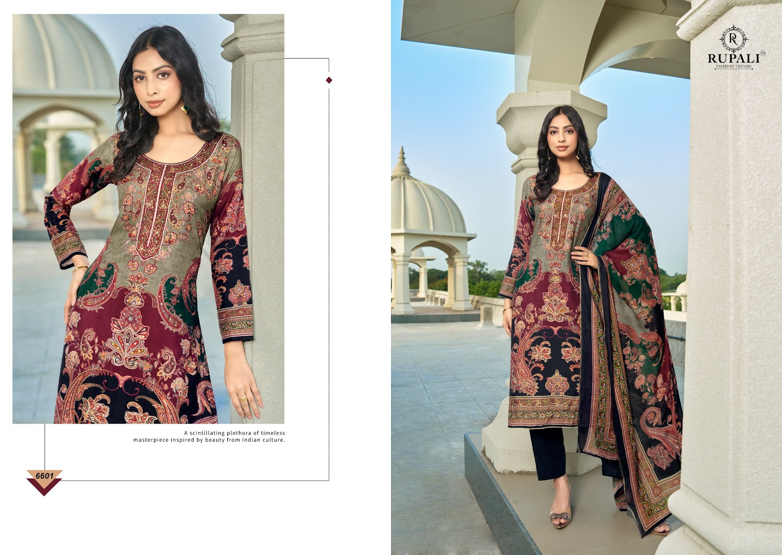 Adhitri Vol 2 Rupali Pashmina Suits Wholesaler India