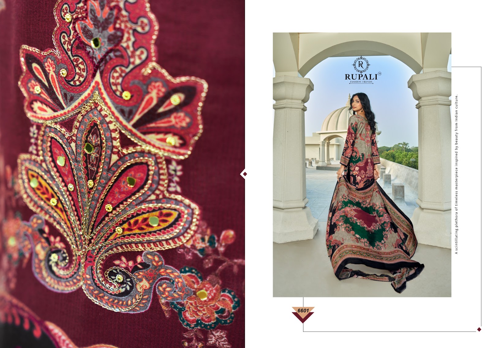 Adhitri Vol 2 Rupali Pashmina Suits Wholesaler India