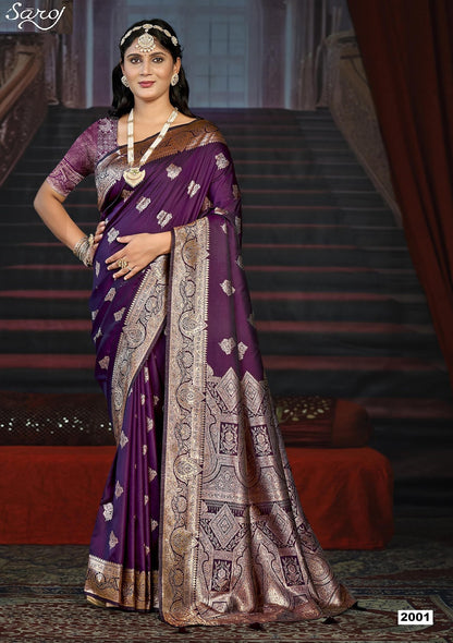 Adhunik Silk Vol 2 Saroj Sarees Supplier Ahmedabad