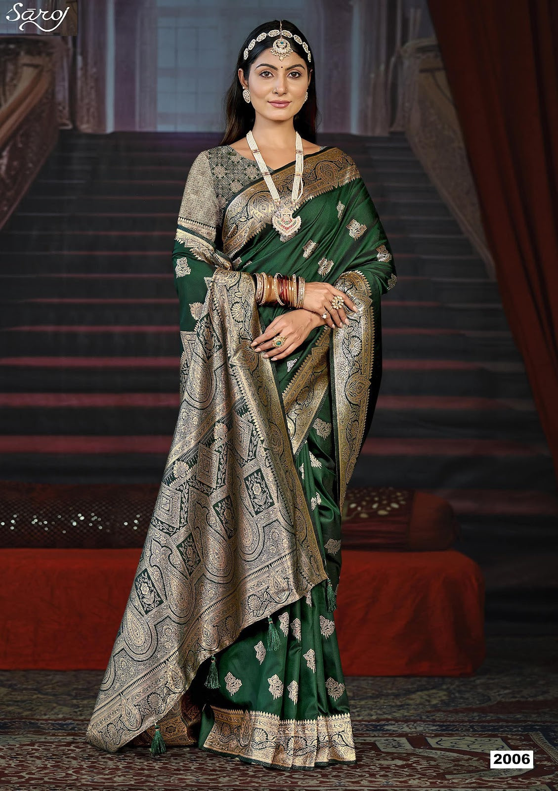 Adhunik Silk Vol 2 Saroj Sarees Supplier Ahmedabad