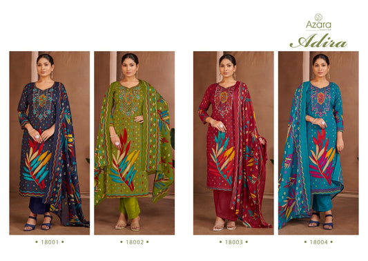 Adira Radhika Fashion Azara Lawn Karachi Salwar Suits Supplier India