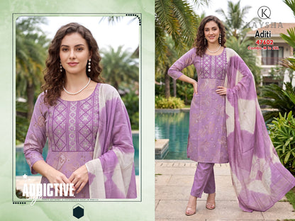 Aditi Kysa Berlin Readymade Pant Style Suits Exporter Ahmedabad