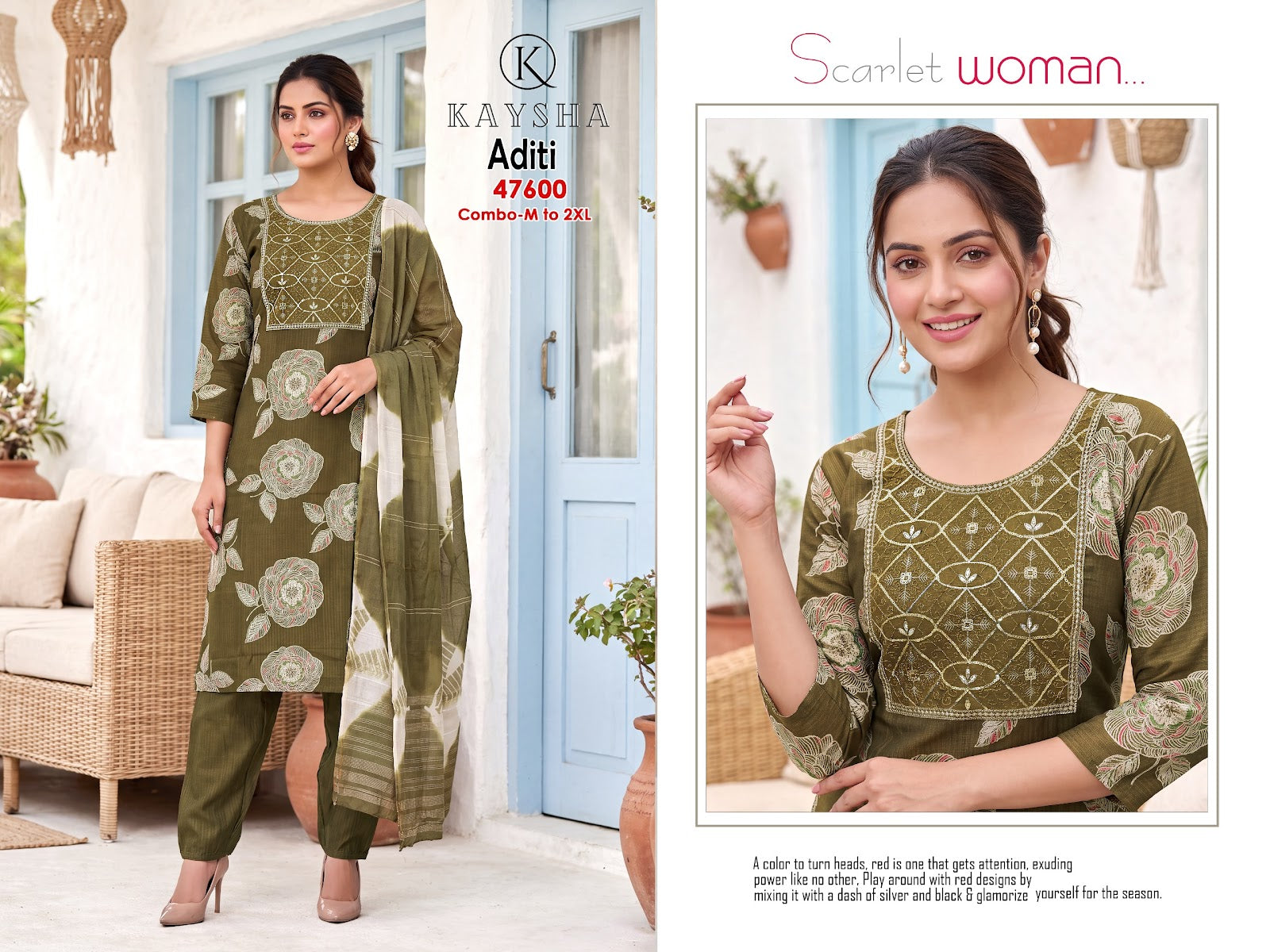 Aditi Kysa Berlin Readymade Pant Style Suits Exporter Ahmedabad