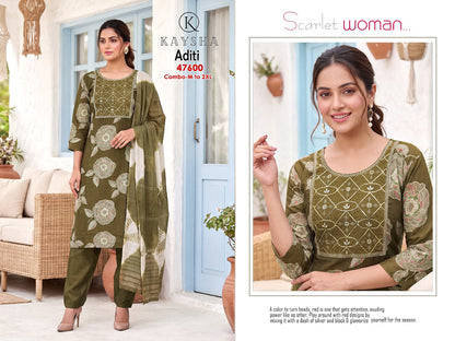 Aditi Kysa Berlin Readymade Pant Style Suits Exporter Ahmedabad