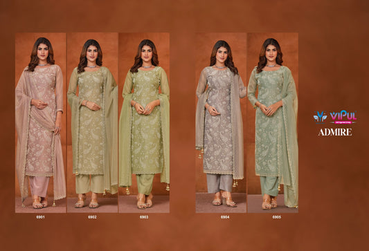 Admire Vipul Tissue Pant Style Suits Exporter Ahmedabad