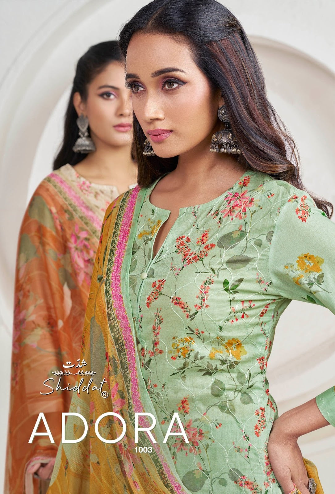 Adora 1003 Shiddat Cambric Plazzo Style Suits Wholesaler Ahmedabad