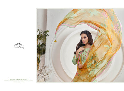 Adora 1003 Shiddat Cambric Plazzo Style Suits Wholesaler Ahmedabad
