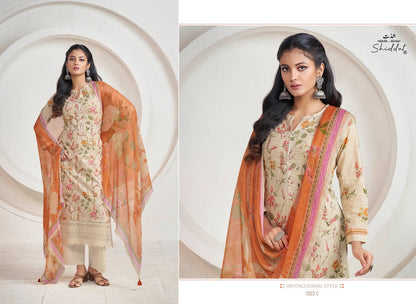 Adora 1003 Shiddat Cambric Plazzo Style Suits Wholesaler Ahmedabad