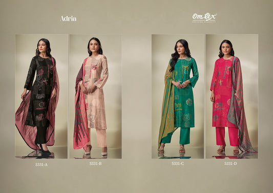 Adria Omtex Silk Pant Style Suits Wholesale