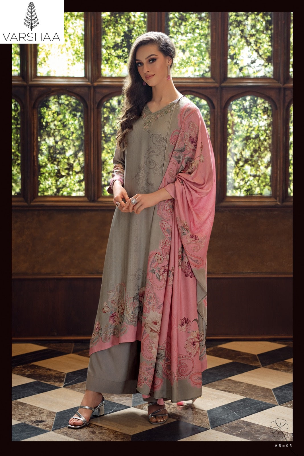 Adriya Varshaa Cotton Plazzo Style Suits Wholesale Price